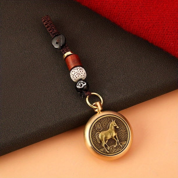Bring Good Fortune with this Chinese Zodiac Car Keychain Pendant