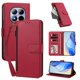 thumbnail image 2 of Funda con Billetera para [Xiaomi Redmi Note 15 Pro Plus 5G] con Bolsillo Zipper y Tarjetero Rojo, 2 of 6