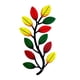 thumbnail image 3 of Decoración De Arte De Pared De Rama De árbol De Metal Multicolor Para Sala De Estar Balcón Derecho, 3 of 5