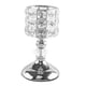 thumbnail image 4 of Portavelas De Cristal Moderno Candelabros Luz De Té Plata 10x21cm, 4 of 5