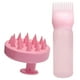 thumbnail image 1 of Botella Aplicadora De Peine De Raíces De 2 Piezas Con Masajeador De Cuero Cabelludo Para Herramientas De Cuidado Del Cabello Rosa, 1 of 3