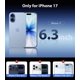 thumbnail image 2 of Protector de pantalla Mkeke para iPhone 17 de 6,3" con privacidad de 25° y dureza 9H+, paquete de 3, 2 of 8