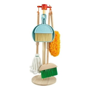 Oem - Juego De Simulacion Limpieza Montessori 6 Piezas Beige