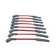 thumbnail image 1 of Juego de cables para bujías MSD 32829 Super Conductor, color rojo, 1 of 9