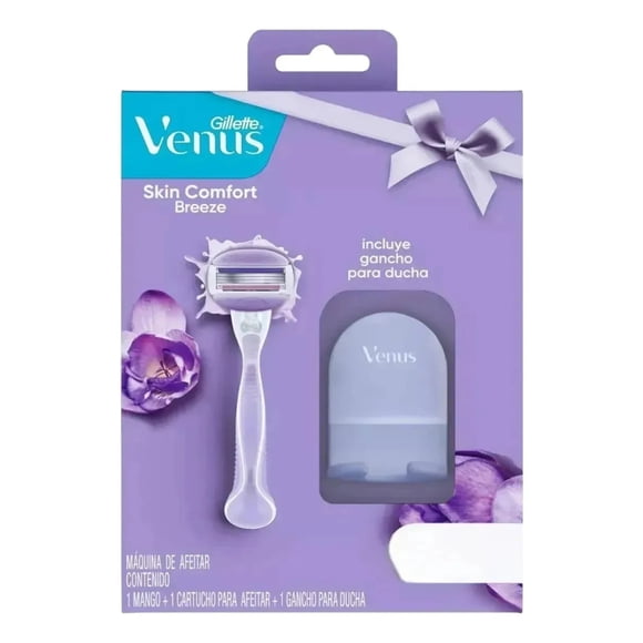 GILLETTE VENUS SKIN CONFORT MAQUINA DE AFEITAR 1 UNI +GANCHO