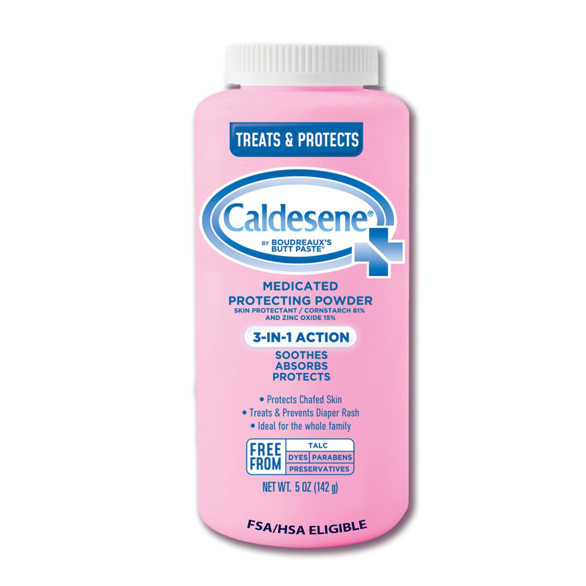 Polvo Corporal Protector Medicinal Caldesene Con Óxido De Zinc Y Maicena, Polvo Para Bebés Sin Talco