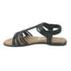 thumbnail image 2 of Sandalia Chalada Mujer Alki-1 Negro Plana, 2 of 5
