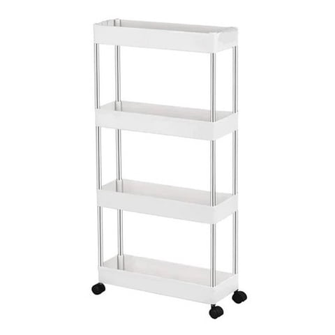 Genérico - Estante Organizador Con Ruedas 4 Niveles Para Cocina