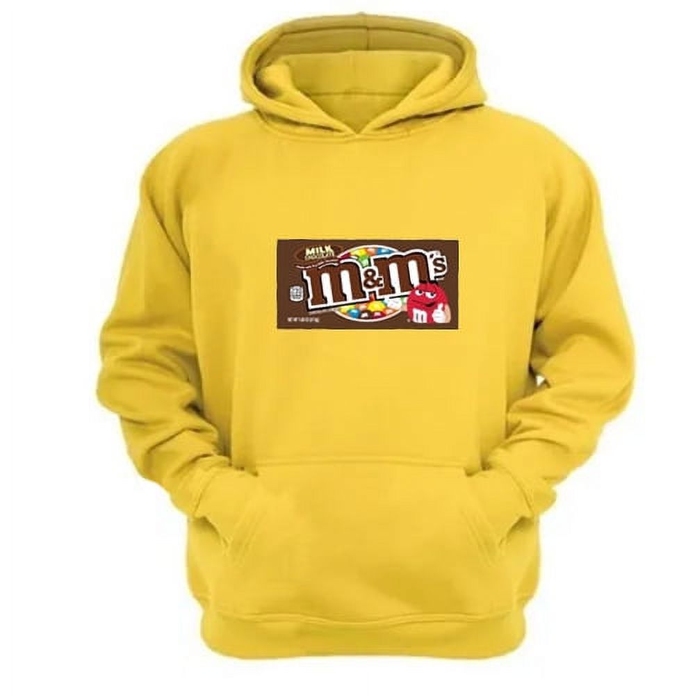 Genérico - Polerón Canguro M&M Amarillo Talla M Unisex