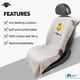 thumbnail image 3 of Funda de asiento Seat Armour 'Jeep Smiley Face' gris, 3 of 6