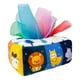thumbnail image 3 of Caja De Pañuelos Para Bebés, Juguetes Sensoriales Arrugados Interactivos Para Regalos Navideños, Animales, 3 of 5