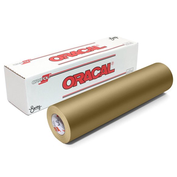 Vinilo ORACAL 30 cm x 1,8 m Dorado Metálico