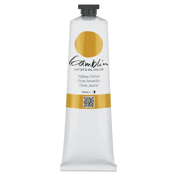 Gamblin Color al óleo Ocre Amarillo – tubo de 150 ml
