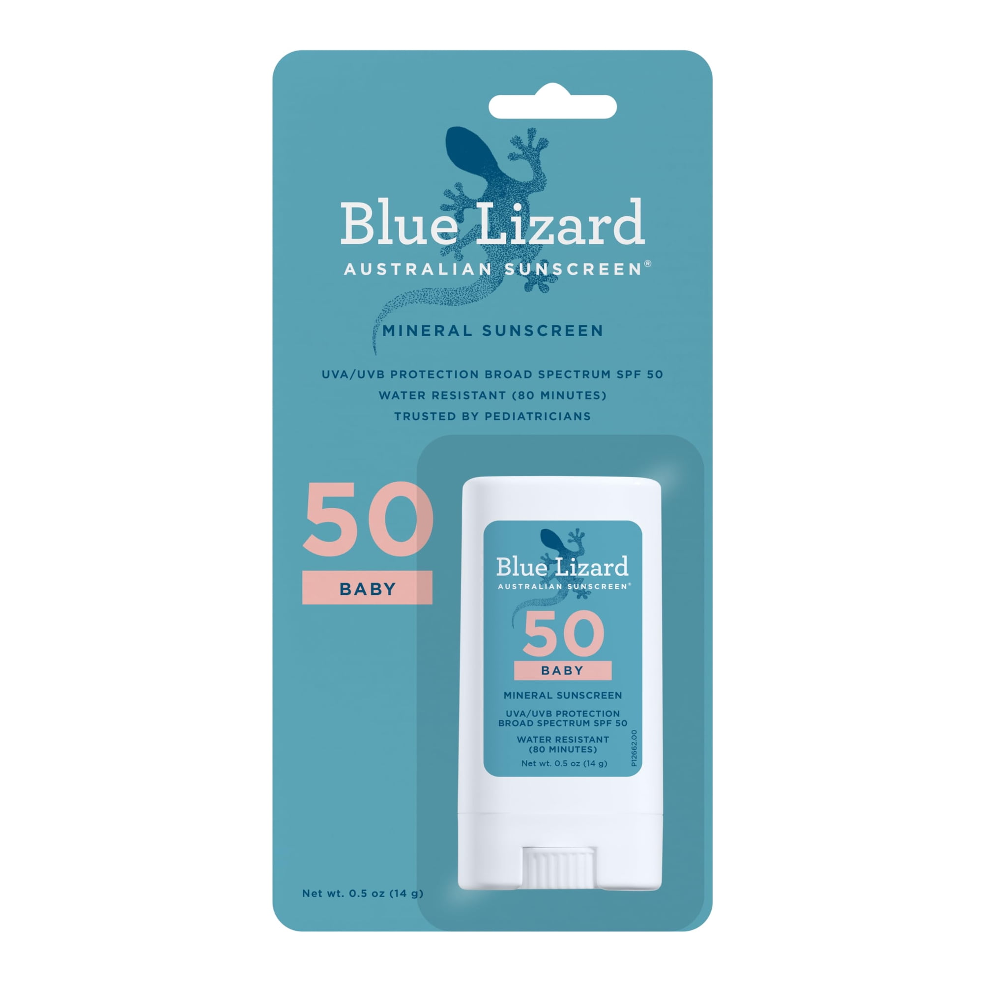 Protector Solar En Barra Blue Lizard Baby Mineral Spf 50+ 15 Ml