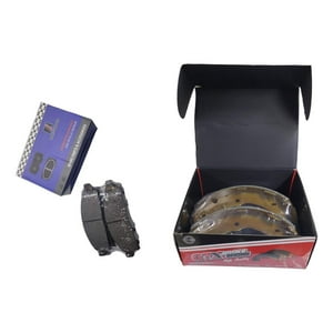 Genérico - Kit Pastillas + Balatas Mitsubishi L200 2.4/2.5/3.2 (06-25)