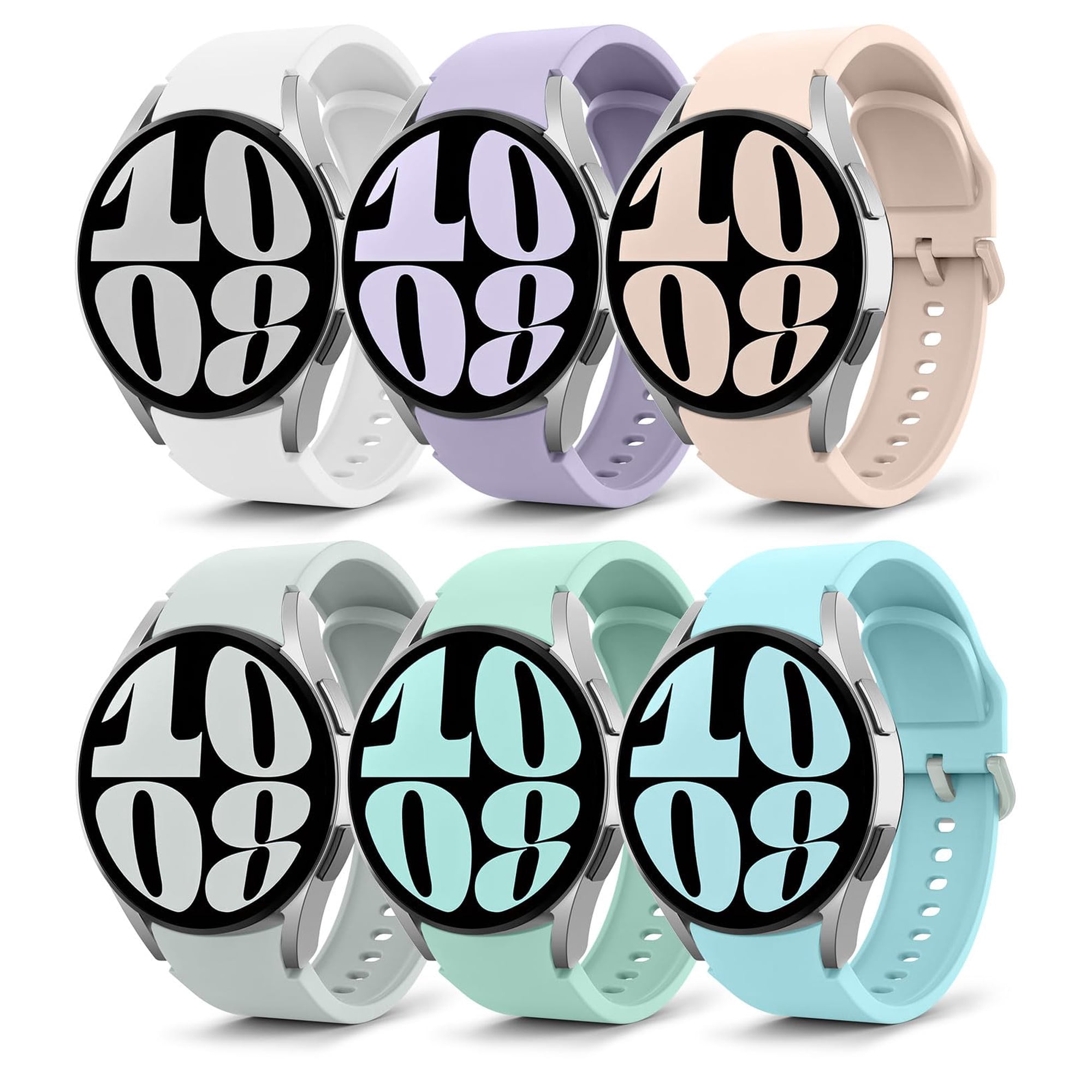 Correa De Reloj Compatible Con Moko Para Samsung Galaxy Watch 7, 6, 5, 4 Fe.