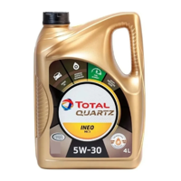 Aceite Motor Total Quartz 5W30 Ineo Mc3 Dexos2 Dpf 4 Litros