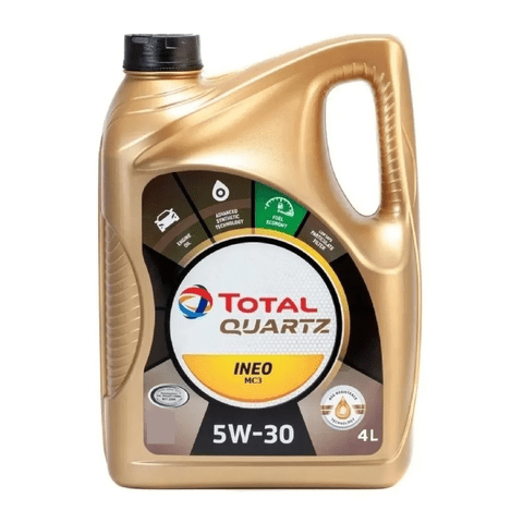 Aceite Motor Total Quartz 5W30 Ineo Mc3 Dexos2 Dpf 4 Litros