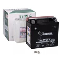 Genérico - Bateria Para Moto Bmw Htx14-Bs F650 / F700 / F800Gs Negro