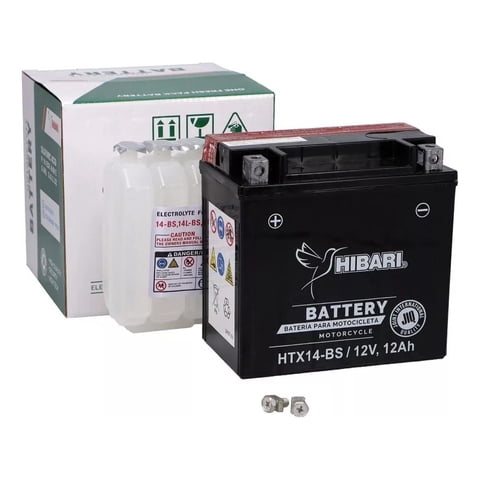 Genérico - Bateria Para Moto Bmw Htx14-Bs F650 / F700 / F800Gs