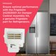 thumbnail image 3 of Refrigerador Frigidaire 242303001, control de compuerta de aire blanco, 3 of 3