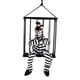thumbnail image 5 of Screaming Animated Decorations Halloween Scary Talking Skull Cage Prisoner One-eyed Cage Spectre, 5 of 5