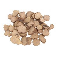 Bothyi - Posavasos De Madera Sin Terminar Para Decoración Del Hogar, Manualidades, Grabado En Madera, 50 Uds.