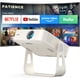 thumbnail image 1 of Proyector Q5 4k Mini 1800 Ansi Autoenfoque Wifi, 1 of 3
