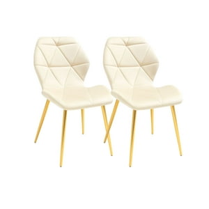 Habita2 Chile - Pack 2 Sillas Para Comedor Acolchada Aviador Gold - Beige