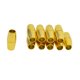 thumbnail image 1 of 10 conjunto de hallazgos de joyería de cuero extremo del cordón agujero magnético agujero de 4 mm de oro, 1 of 5