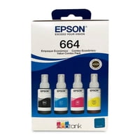 Pack 4 Tintas Epson T664 Originales