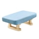 thumbnail image 5 of Reposapiés Pequeño Cómodo Reposapiés Con Patas De Madera Para Comedor Sofá Oficina Azul, 5 of 5