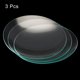 thumbnail image 3 of Uxcell Cubierta de Vaso de Precipitados de Vidrio de Reloj de 150mm de Diámetro Bordes Suaves Arco Biselado Transparente Paquete de 3, 3 of 5