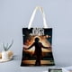 thumbnail image 2 of Joker Movie Bolso de tela con estampado de lienzo para mujer, bolsa de compras reutilizable y estética, con cremallera interior, regalo para mujer,40*45cm., 2 of 6