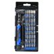 thumbnail image 1 of Juego de destornilladores Hautton Precision 60 en 1 con 56 puntas, color azul, 1 of 7