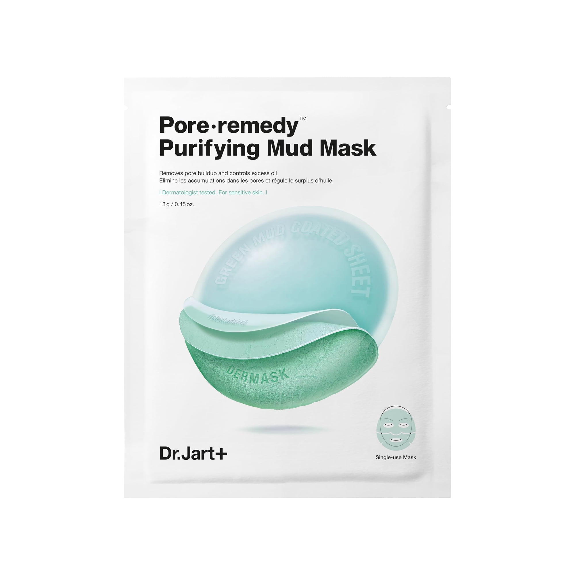 Mascarilla Facial Dr.jart+ Pore.remedy Purifying Mud 13 Ml Korean