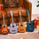 thumbnail image 2 of Ukelele AODSK Soprano Violet de 21 pulgadas para principiantes con accesorios, 2 of 9