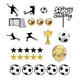 thumbnail image 5 of Decoración Para Tartas De Fútbol, ​​suministros Para Cupcakes, Para Fiestas, Cumpleaños, Día Del Padre, Estilo A, 5 of 5