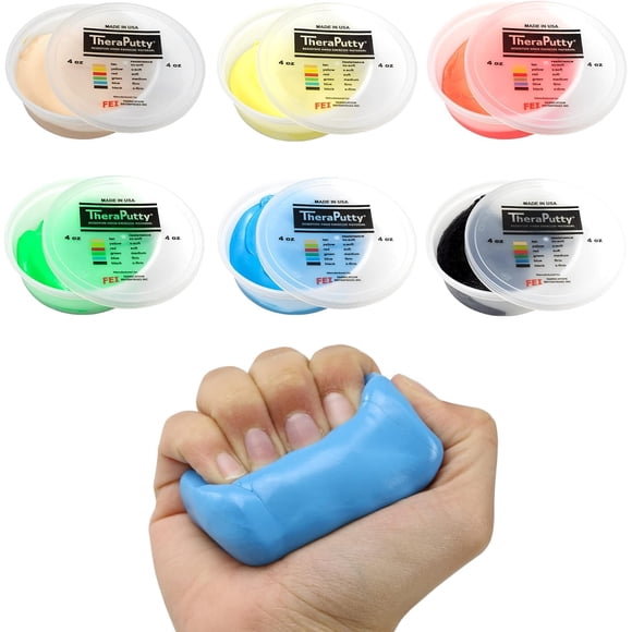 Masilla Para Ejercicios Manuales Que Puede Hacer Theraputty 113 G Rehab Therapy