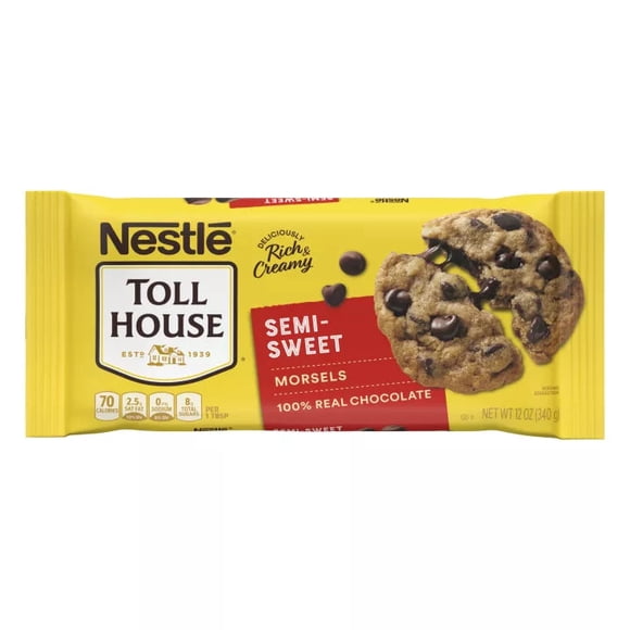 Chips Chocolate Semi Dulce Toll House Nestle 340 g