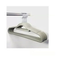 Livarno - Set De 10 Colgadores O Perchas Para Ropa Forrados En Felpa