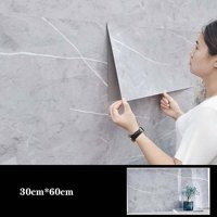 Crusec - Pack 50 Laminas Autoadhesivas Pared Marmol Pvc Impermeable