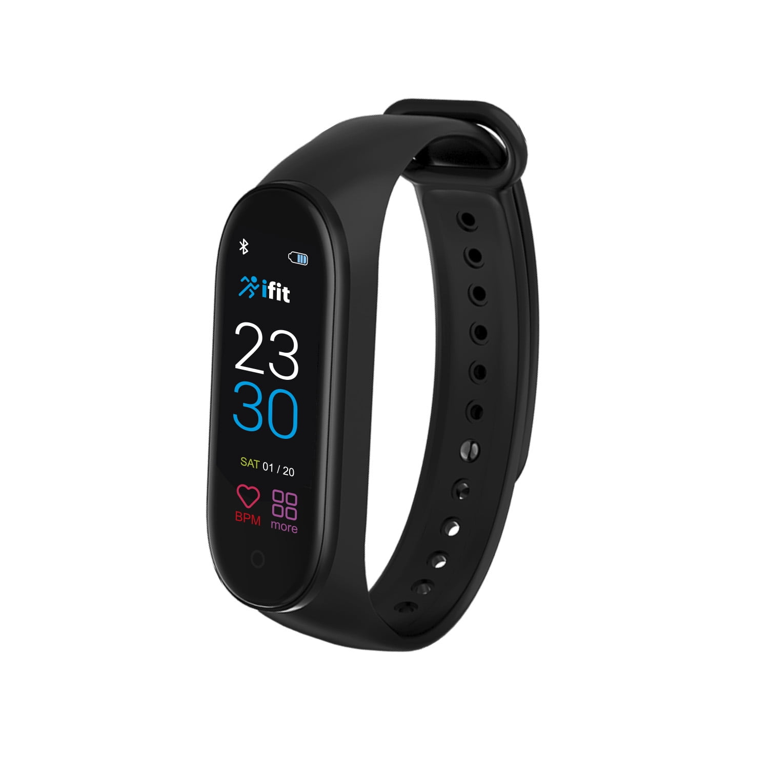 Smart Bracelet Ifit S4 Black Microlab Negro