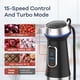 thumbnail image 4 of Licuadora de inmersión Ganiza 5 en 1 de 1000 W con vaso de 800 ml y 600 ml, 4 of 7