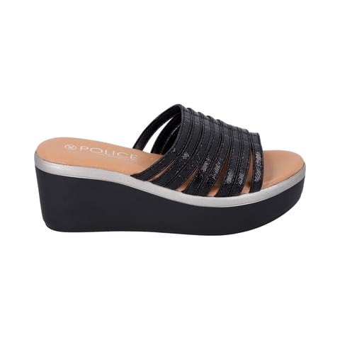 Sandalia Mujer Negro Lari 034 Police