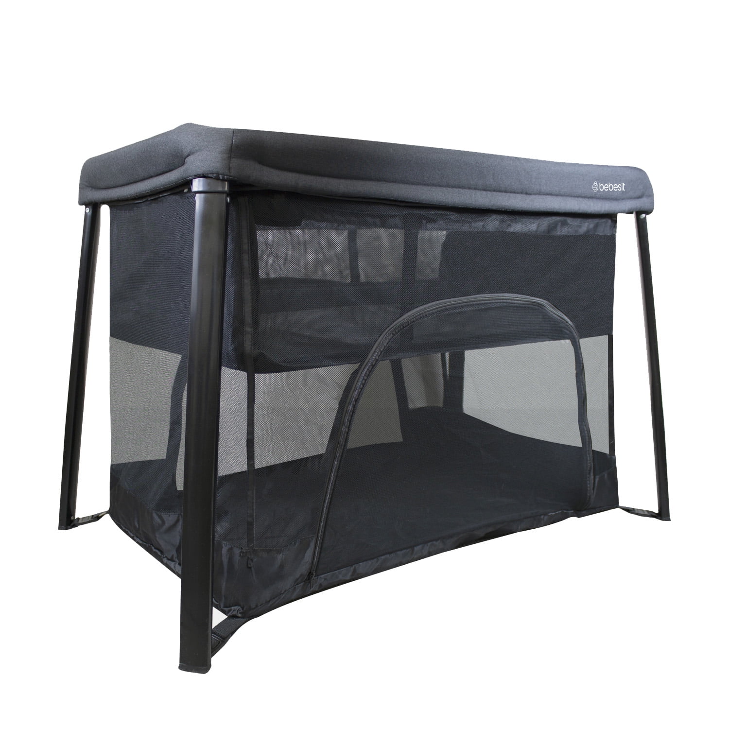 Cuna Corral 3 En 1 Eclipse Safe & Sleep Negro Bebesit
