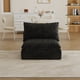 thumbnail image 1 of Cloud Sofa,Corduroy Fabric,Deep Seat Couches,Double-layer design,Removable Cushion,No Assembly, DIY Combination for Living room, Bedroom,Conference room ,Apartment,Black, 1 of 3