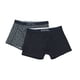 thumbnail image 1 of Bóxer Hombre Bipack Mix Print Negro/Gris Corona, 1 of 5