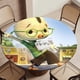 thumbnail image 5 of Mantel Ajustado Redondo Desmarcar Chicken Little Impermeable 120 cm, 5 of 6