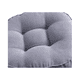 thumbnail image 2 of Xiao Hua Cojín Gris Grueso Redondo para Silla de Comedor -2 Piezas, Cojín de Encaje Suave Que Reduce la Presión, Cojín Antideslizante para Silla de Comedor para Sala de Estar Silla de Ocio, 15.75 X, 2 of 4